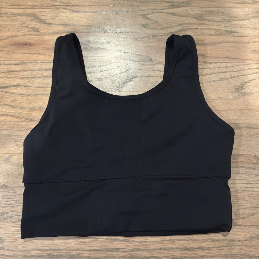 Black Sports Bra